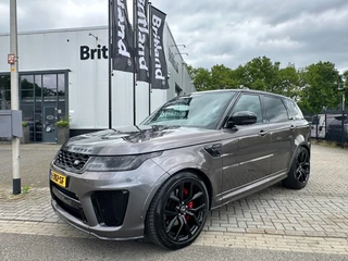 Land Rover Range Rover Sport 5.0 V8 SC 575pk SVR bj2020 *Carbon *SVO *Pano *Adaptive *Head-up