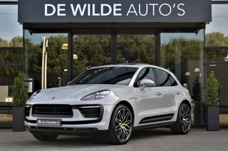 Porsche Macan 2.0 SportDesign Krijt Pano Luchtvering Trekhaak Bose 18-weg Memory 360-camera