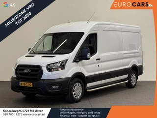 Ford Transit 330 2.0 TDCI Automaat L3H2 Trend Airco Navi Trekhaak Cruise Control Camera Side bars