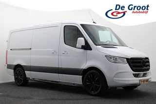 Mercedes-Benz Sprinter 317 CDI Aut. L2H1 3-Zits, Leer, Camera, Standkachel, Apple Carplay, DAB, Cruise, 18"