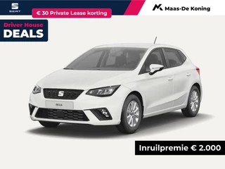 SEAT Ibiza Style Plus 1.0 95 pk TSI Hatchback 5 deurs | Parkeersensoren achter | Apple carplay/ Android auto | 2000,- inruilvoordeel!!