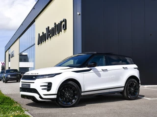 Hoofdafbeelding Land Rover Range Rover Evoque Land Rover Range Rover Evoque 1.5 P270e PHEV Dynamic SE l Facelift l Black Pack l Meridian l Adapt. Cruise l Panorama dak l 360 Camera l
