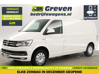 Volkswagen Transporter 2.0 TDI L2H1 150PK DSG Automaat Airco Cruise Camera 3 Persoons LED PDC Stoelverwarming Trekhaak