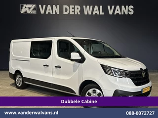 Renault Trafic 2.0 dCi L2H1 Dubbele Cabine Euro6 Airco | 6-Zits | Apple Carplay | Cruisecontrol | Trekhaak Android Auto, Parkeersensoren