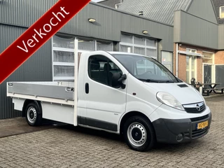 Opel Vivaro 2.0 CDTI L2H1 Pick-up Open laadbak Airco Cruise controle 3-persoons Euro 5 P-up Bpm vrij voor particulier gebruik!!