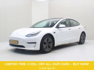 Tesla Model 3 Long-Range AWD 351pk 75 kWh [ FACELIFT+WARMTEPOMP+AUTOPILOT+620KM WLTP+PREMIUM AUDIO ]