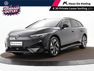 Volkswagen ID.7 Tourer Pro Limited Edition 77 kWh accu 286 PK PRIVATE LEASE VANAF €568P/M · Stuurwiel verwarmd · Draadloze telefoonlader · 360 Rondomzicht camera · Voorraad OUTLET · Prijs is inclusief inruilpremie ·