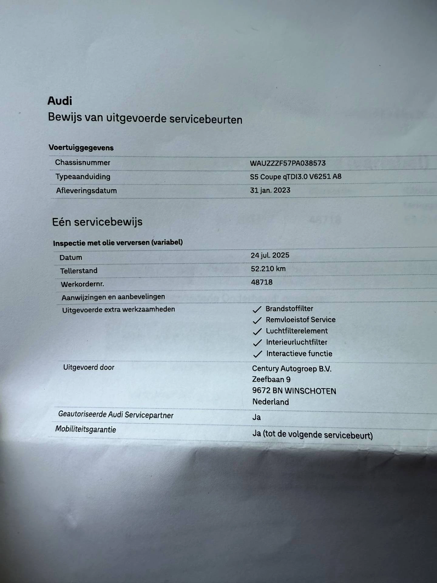 Hoofdafbeelding Audi A5