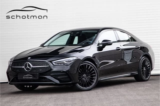 Hoofdafbeelding Mercedes-Benz CLA Mercedes-Benz CLA 250 e AMG Facelift, Distronic, Trekhaak, Widescreen, Sfeerverlichting, Hybrid 2024