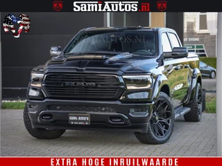 Dodge Ram 1500 Laramie Hemi 5.7 V8 4x4 Crew Cab DC | Panorama Dak | 12' Grootscherm | Comfortabele Dubbele Cabine met Royale 5 Zitplaatsen | Voorraad Nr 2521-41242