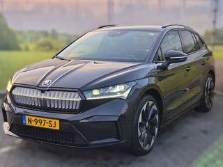 Škoda Enyaq iV 80 Sportline soh 93% Stoelverw Warmptepomp Virtual Cam Carplay