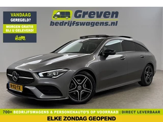 Mercedes-Benz CLA 180 AMG Pano LED Trekhaak Virtual Camera Carplay Cruise Clima Navi PDC 18"LMV