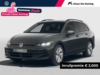 Volkswagen Golf variant Life Edition 1.5 eTSI 116 pk 7 versn. DSG · Achteruitrijcamera · draadloze telefoonlader · Trekhaak inklapbaar, met elektrische ontgrendeling ·