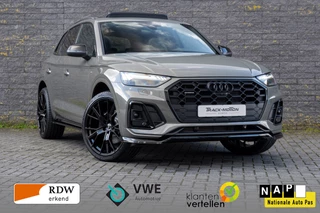 Hoofdafbeelding Audi Q5 Audi Q5 50 TFSI e S edition chronosgrey Panoramadak