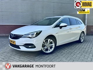 Opel Astra Sports Tourer 1.2 Blitz Elegance 21.000 km!|Navi|Cruise|Trkhaak|Camera||Elektrische achterklep|Dode hoekdtectie|Apple/Android Carplay|Comfortstoelen.