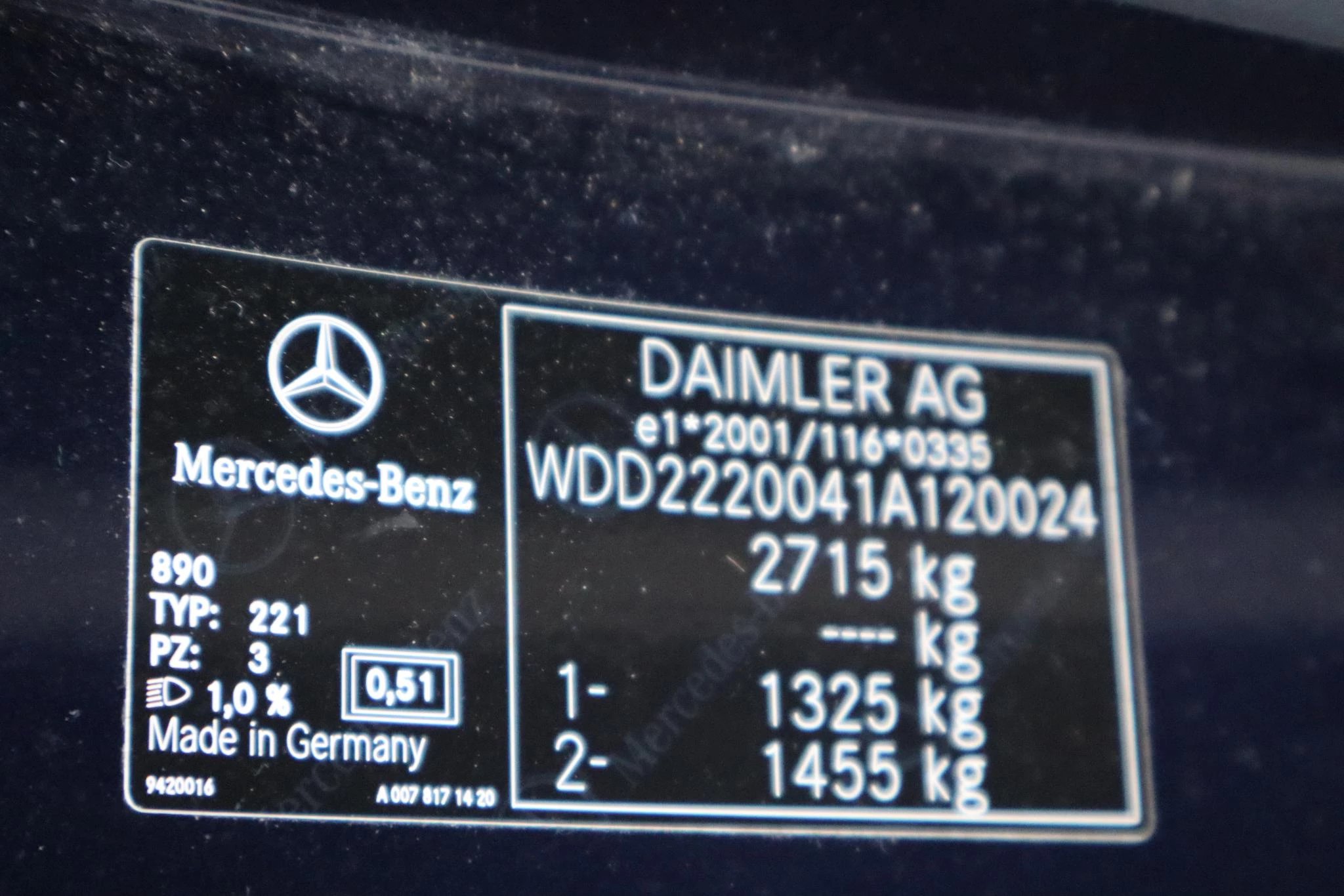 Hoofdafbeelding Mercedes-Benz S-Klasse