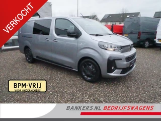 Citroen Jumpy 2.0HDI 180PK, L3, Automaat, Dubbel Cabine, Airco,