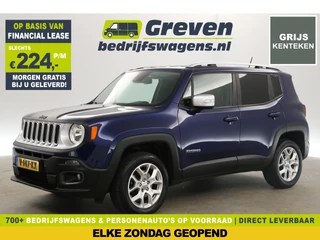 Jeep Renegade 2.0 MultiJet Limited 4x4 | 141PK | GRIJS KENTEKEN | VAN | Clima Cruise Navi PDC 17"LMV Elektrpakket