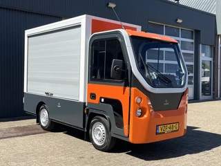 cargolev CARGOLEV TC 100% Elektrische Gesloten laadbak Lift Oprijplaat Stadsauto Distributie Elektrisch vervoer 590kg laadvermogen
