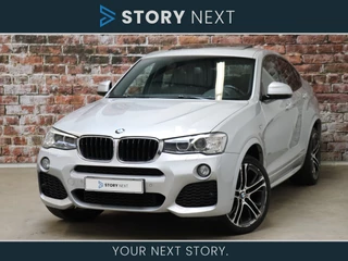 BMW X4 xDrive20i High Executive M Sport Pakket Automaat / Navigatie Professional / Trekhaak / Schuif-/kanteldak / Cruise Control / Harman Kardon / 20 Inch / Achteruitrijcamera / Apple Carplay / Lichtpakket / Parkeersensoren / Leder / Stoelverwarming