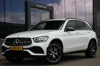 Hoofdafbeelding Mercedes-Benz GLC Mercedes-Benz GLC 200 4MATIC Premium Plus AMG & Night Pakket | VC | Sfeerverlichting | 20''
