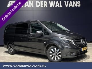 Mercedes-Benz Vito 116 CDI 164pk Automaat L2H1 Dubbele Cabine Euro6 Fabrieksgarantie Airco | 2x zijdeur | Camera | Apple Carplay 2500kg Trekhaak, Android Auto, Cruisecontrol, Parkeersensoren, LED, 5-zits