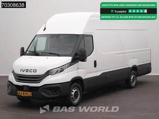Iveco Daily 35S18 3.0L Automaat L4H3 180PK ACC LED Airco Camera CarPlay Parkeersensoren 3,5t Trekgewicht 19m3 Euro6 L4 Hoog Dak Airco Trekhaak