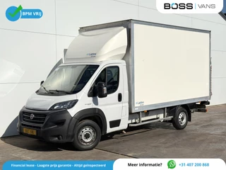 Hoofdafbeelding Fiat Ducato Fiat Ducato 2.3 MultiJet 140pk Laadklep Airco Camera Navigatie Bakwagen Koffer Meubelbak