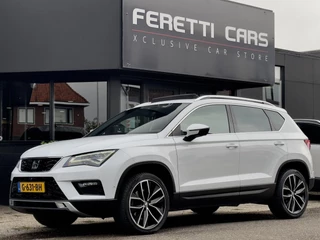Hoofdafbeelding SEAT Ateca SEAT Ateca 1.5 TSI AUT7 FR XCELLENCE 98D.KM PANODAK LEDER NAVI DIGI-DASH APPLE-CARPLAY LED LMV PDC