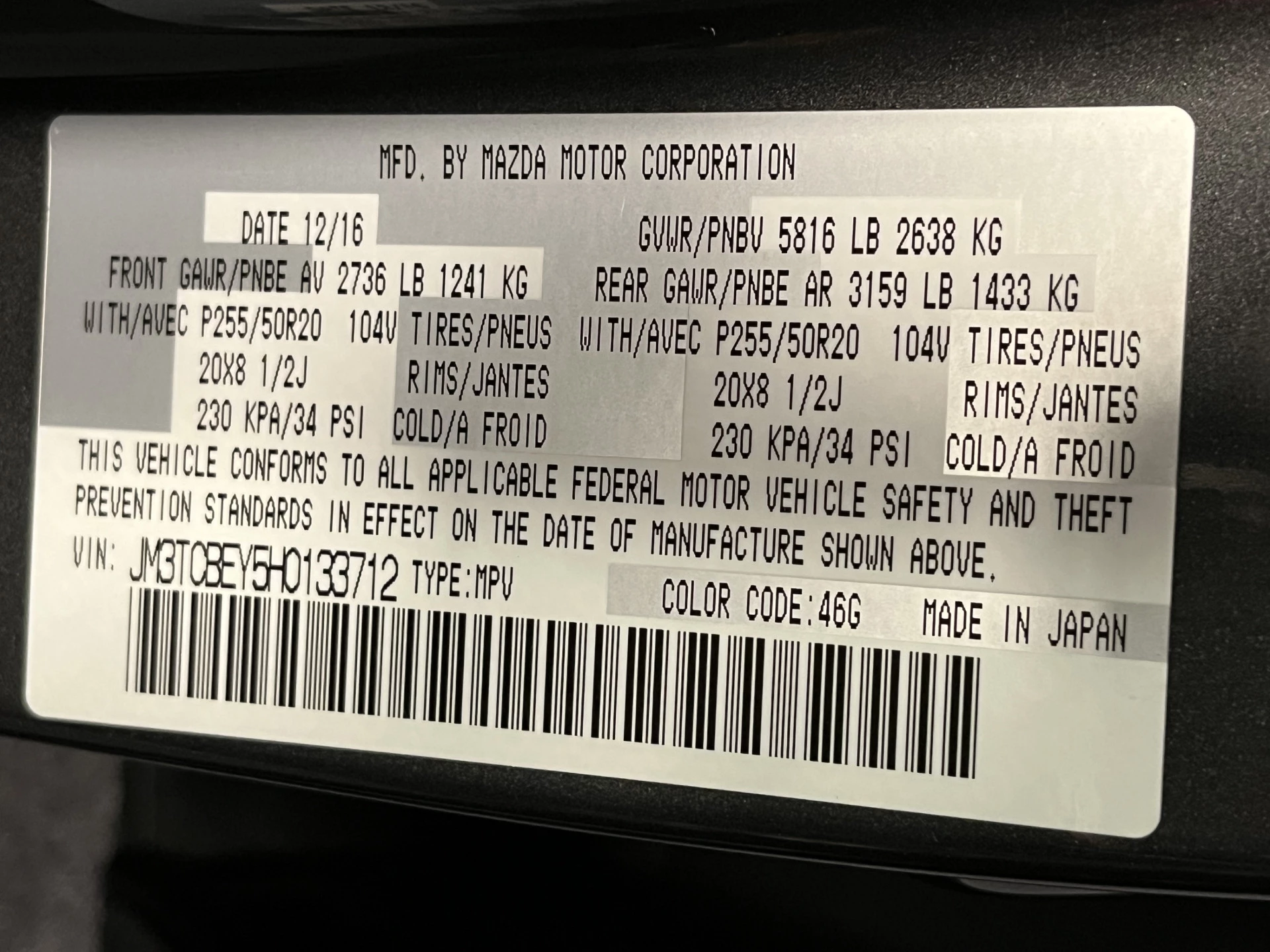 Hoofdafbeelding Mazda CX-9