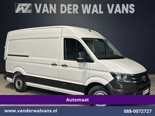 Volkswagen Crafter 2.0 TDI 141pk Automaat L3H3 L2H2 Euro6 Airco | Camera | Apple Carplay | Android Auto Chauffeursstoel, 3000kg trekvermogen, Parkeersensoren, Bijrijdersbank