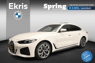 Hoofdafbeelding BMW i4 BMW i4 Gran Coupe eDrive35 | M-Sportpakket | LED | Leder | HUD | Schuifdak | Sportstoelen | DAB | Hifi speakers | Easter