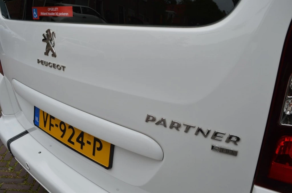 Hoofdafbeelding Peugeot Partner