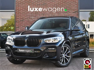 Hoofdafbeelding BMW X3 BMW X3 xDrive30e M-Sport Pano ACC Trekh El-zetels H/K 360 HUD DDC