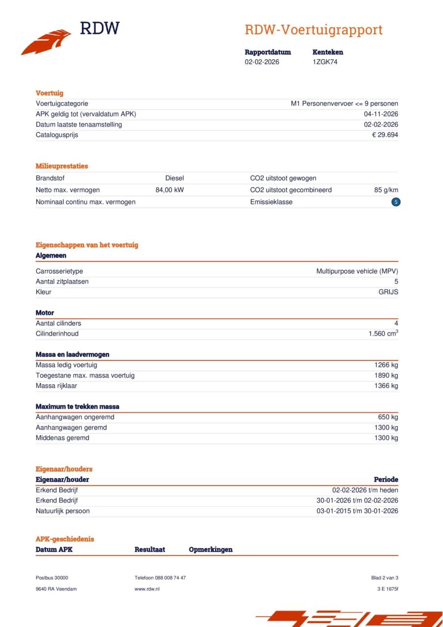 Hoofdafbeelding Volvo V40