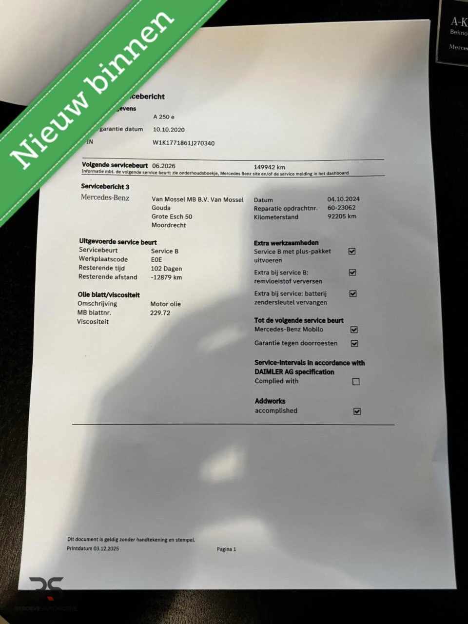 Hoofdafbeelding Mercedes-Benz A-Klasse