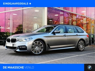 BMW 5 Serie Touring 520i High Executive M Sport Automaat / Panoramadak / Trekhaak / Achteruitrijcamera / Adaptieve LED / M Sportonderstel / Parking Assistant