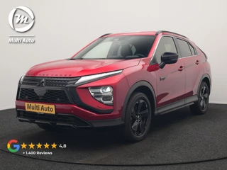Mitsubishi Eclipse Cross 2.4 Black Edition Plug In Hybrid 188pk Dealer O.H. PHEV | Trekhaak | Adaptive Cruise | 360 Camera | Alcantara Sportstoelen & Stuur Verwarmd | Keyless | Blis | Navigatie Via TomTom | Apple Carplay | DAB |