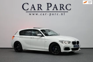BMW 1-serie M140i xDrive LED/SCHUIFDAK/HARMAN/LEER+S.VERWARMING/19" LMV/CAM/CRUISE/ECC/12 MND GARANTIE!
