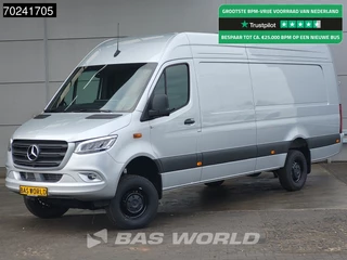 Mercedes Sprinter 319 CDI Automaat 4x4 L4H2 XXL LED ACC Navi 360Camera 4wd Allrad 15m3 Airco