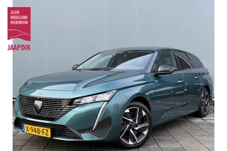 Peugeot 308 SW BWJ 11-2023 | 1.6 HYbrid 180 Allure Pack Bus. | TREKHAAK | LEDER/STOF | CAMERA | CARPLAY | NAVI | STOELVERW | CLIMA