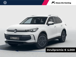 Volkswagen Tiguan Life Edition 1.5 eHybrid 204 PK 6 versn. DSG · Comfort Pakket · Style pakket · Trekhaak inklapbaar, met elektrische ontgrendeling, incl. aanhangermanoeuvreerhulp Trailer Assist ·