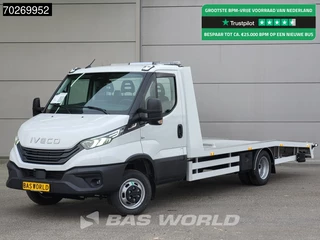 Iveco Daily 35C18 3.0L Automaat Luchtvering Autotransporter 2025model LED Lier Zwaailamp Oprijwagen Cartransporter Trekhaak Cruise control
