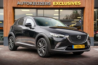 Hoofdafbeelding Mazda CX-3 Mazda CX-3 2.0 SkyActiv-G 150 GT-M 4WD Navi Camera Cruise Stuurverw. Stoelverw. Leer Keyless