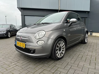 Hoofdafbeelding Fiat 500C Fiat 500C 500 Cabrio 0.9 Twin Air Lounge. NAP! Navigatie + airco