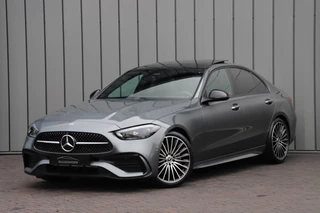 Mercedes-Benz C-Klasse 200 AMG Launch Edition | 204PK | Head-up | Keyless-go | Burmester | Sfeerverlichting | Memory | Leder | Pano | Trekhaak | NL-Auto | 2021.