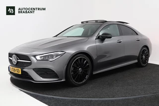 Mercedes-Benz CLA-klasse 200 Premium Plus (SFEERVERLICHTING, PANORAMADAK, ELEKT. VERST. STOELEN, GOED ONDERHOUDEN, CAMERA)