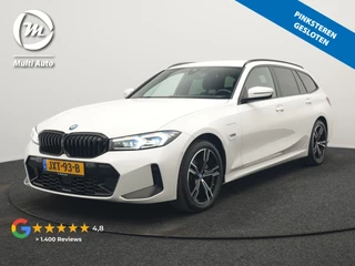BMW 3 Serie Touring 320e M Sport FACELIFT PHEV 204pk Dealer O.H | Trekhaak Af Fabriek | Adaptive Cruise | Widescreen Navi | Head Up | Alcantara Sportstoelen Verwarmd | Camera & Parkassist | Apple Carplay | Plug In Hybrid