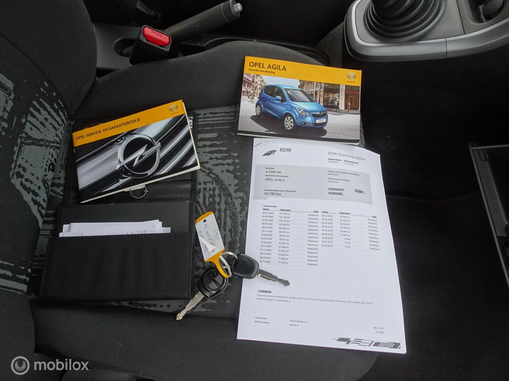 Hoofdafbeelding Opel Agila