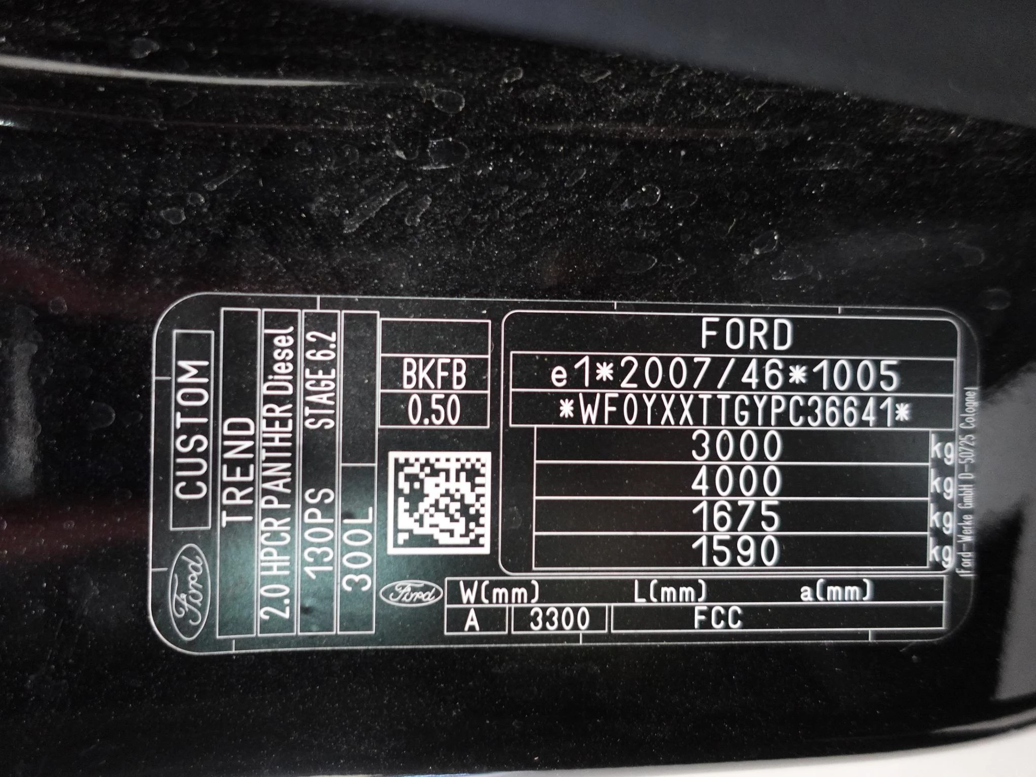 Hoofdafbeelding Ford Transit Custom